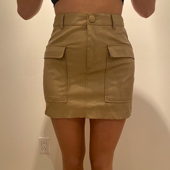 LEATHER SKIRT FROM ZARA - Picture 3 of 3